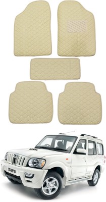 AYW Leatherite 5D Mat For  Mahindra Scorpio(Beige)