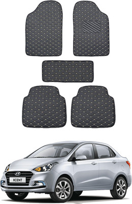AYW Leatherite 5D Mat For  Hyundai Xcent(Black)