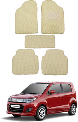 AYW Leatherite 5D Mat For  Maruti Suzuki WagonR Stingray(Beige)