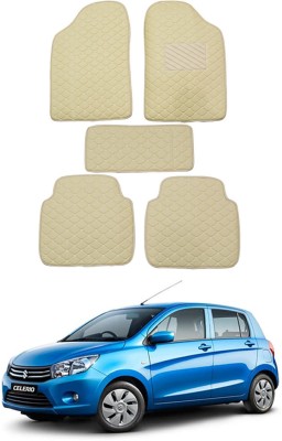 RKPSP Leatherite 5D Mat For  Universal For Car(Beige)