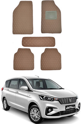 AYW Leatherite 5D Mat For  Maruti Suzuki Ertiga(Brown)