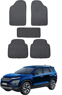 MATIES Leatherite Standard Mat For  Universal For Car(Black)