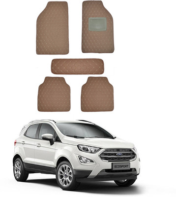 MATIES Leatherite Standard Mat For  Universal For Car(Brown)