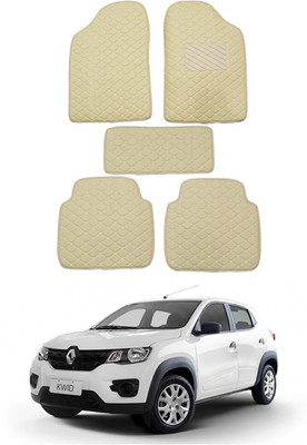 AYW Leatherite 5D Mat For  Renault Kwid(Beige)