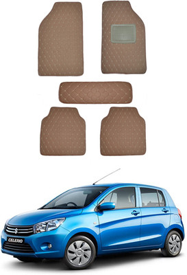 AYW Leatherite 5D Mat For  Maruti Suzuki Celerio(Brown)