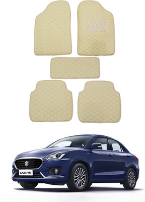 RKPSP Leatherite 5D Mat For  Universal For Car(Beige)