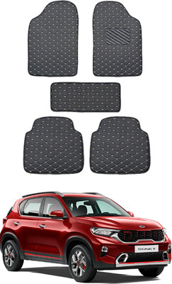 RKPSP Leatherite 5D Mat For  Universal For Car(Black)