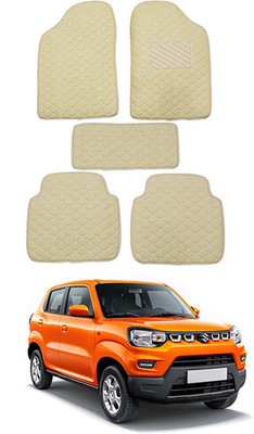 AYW Leatherite 5D Mat For  Maruti Suzuki S-Presso(Beige)