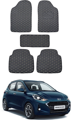 AYW Leatherite 5D Mat For  Hyundai Grand i10 Nios(Black)