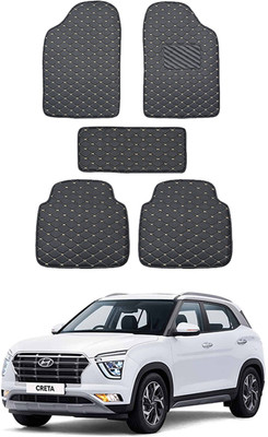 AYW Leatherite 5D Mat For  Hyundai Creta(Black)