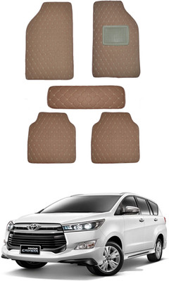 MATIES Leatherite Standard Mat For  Universal For Car(Brown)