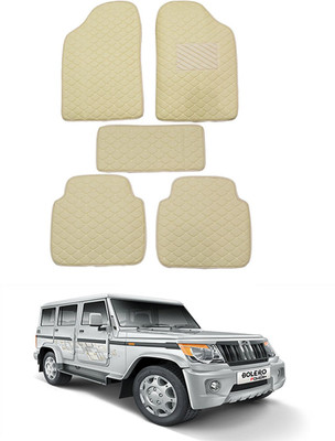 MATIES Leatherite Standard Mat For  Universal For Car(Beige)