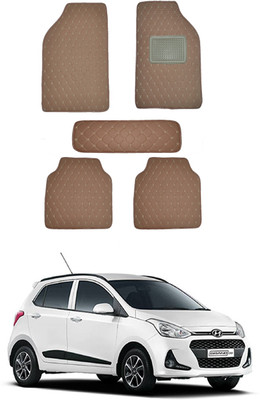 MATIES Leatherite Standard Mat For  Universal For Car(Brown)