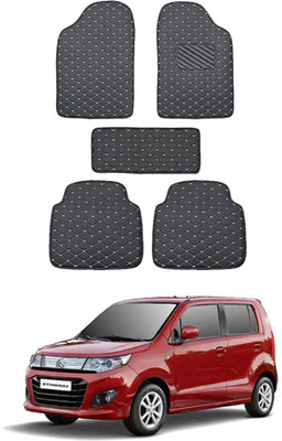 AYW Leatherite 5D Mat For  Maruti Suzuki WagonR(Black)
