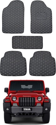 AYW Leatherite 5D Mat For  Mahindra Thar(Black)