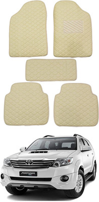 MATIES Leatherite Standard Mat For  Universal For Car(Beige)