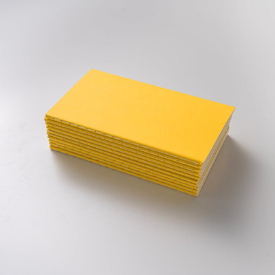 INNAXA A6, Notebook Thread-Bound Journal Diary , Pack of 10 (Mango Yellow, A6) A6 Notebook UNRULLED 64 Pages(Mango Yellow, Pack of 10)