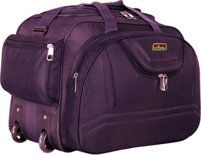 Inte Enterprises (Expandable) Xfactor super premium heavy duty Duffel With Wheels (Strolley)