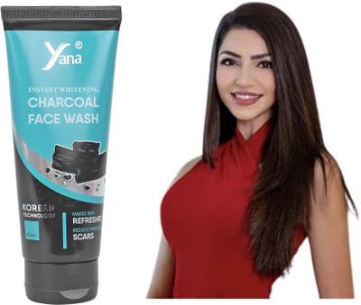Yana INSTANT RESULT CHARCOAL FACE WASH Face Wash(60 ml)