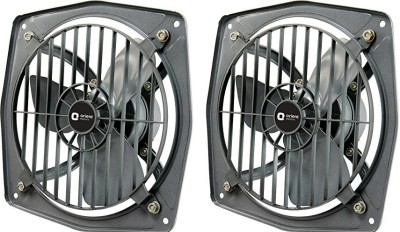 Orient Electric Hill Air pack of 2 300 mm 3 Blade Exhaust Fan(metallic grey | Pack of 2)