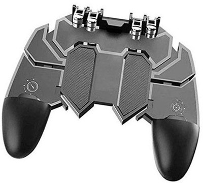 RichHood High Quality AK-66 PUBG Trigger Controller 6 Fingers Mobile Game Joystick Grip Button, Shooting Aim Keys for All Android Phone  Gamepad(Black, For Android, iOS)