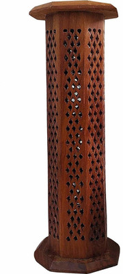 LyqArt incense stick holder, Agarbatti Stand, Incense stick Stand, Dhoopbatti Stand Wooden Incense Holder(Brown)