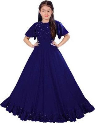 tejmidam Anarkali Gown(Blue)