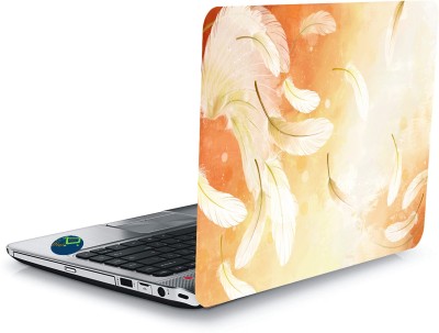 Digi2cart 699 BUSY2BUY FLOWER DYNAMIC DESIGN LAPTOP STICKER 15 Inch Vinyl Laptop Decal 15.6