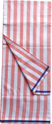 Handloom Striped Orange Lungi