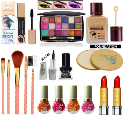 CLUB 16 Daily use & Party Wear Makeup Kit Of 17 Makeup Items RMP10