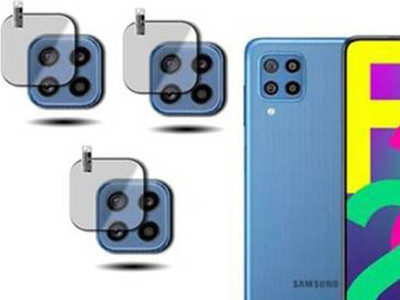 DAFFIN Back Camera Lens Glass Protector for LENS SAMSUNG Galaxy F22(Pack of: 3)