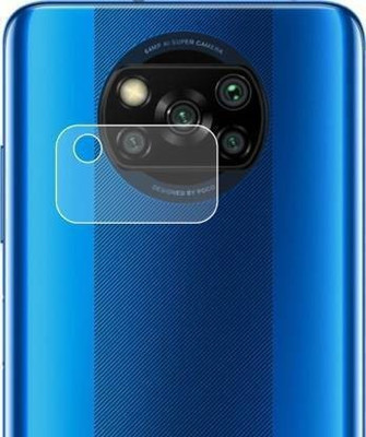 lazzy in hub Back Camera Lens Glass Protector for POCO X3, MI POCO X3(Pack of: 1)