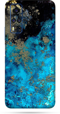 Satisfactory Vivo Y51A Mobile Skin(Golden Sea Skin With Matte Finish)