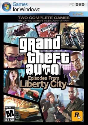 Grand Theft Auto GTA : Episodes from Liberty City (DVD)(for PC)