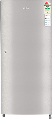 Haier 220 L Direct Cool Single Door 3 Star Refrigerator  (Titanium Steel, HRD-2203CTS-E)