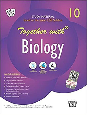 Together with ICSE Biology Study Material for Class 10 (2021-22)(Paperback, Alice Jacob)