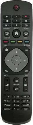 Akshita URC_119 398GR8BD6NEPHT Remote For LCD LED Smart TV Remote Control ( Chake Image With Old Remote ) PHILIPS Remote Controller(Black)