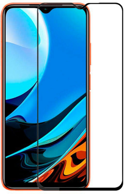 VAKIBO Edge To Edge Tempered Glass for MI Redmi 9T(Pack of 1)