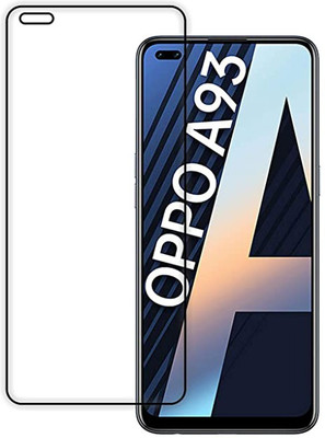 VAKIBO Edge To Edge Tempered Glass for Oppo A93(Pack of 1)