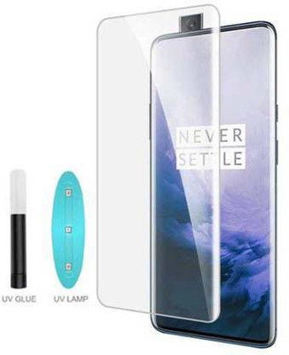 kentop Edge To Edge Tempered Glass for ONE PLUS 7 PRO(Pack of 1)