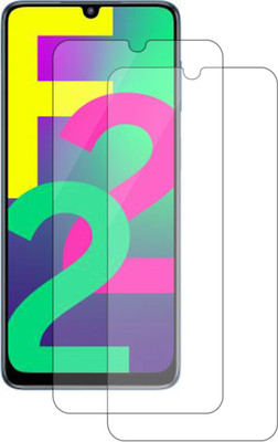 VAlight Tempered Glass Guard for SAMSUNG Galaxy F22(Pack of 2)