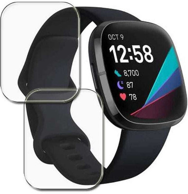 DB Tempered Glass Guard for Fitbit Sense Smartwatch(Pack of 2)