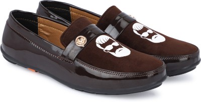 BOBIL Stylish & Premium Quality Loafers For Men(Brown , 10)