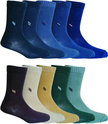 Footmate Men Calf Length(Pack of 10)