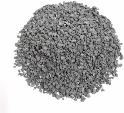 Naturally Green grey black chips 20 kg Regular Asymmetrical Rock Pebbles(Black 20 kg)