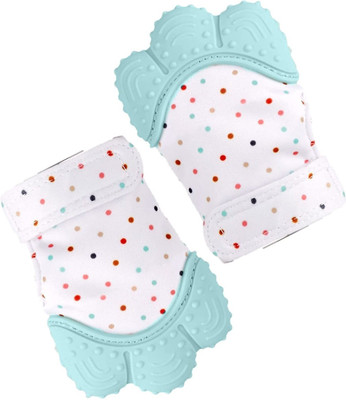 smilykid Baby Silicon Mitten teether bpa Free Hand Glove for Easy Teething M10 Teether(Multicolor)