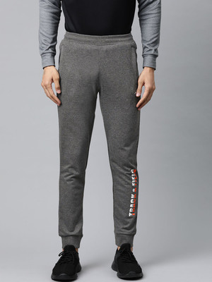 ALCIS Printed Men Grey Track Pants