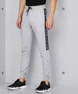 METRONAUT Solid Men Grey Track Pants