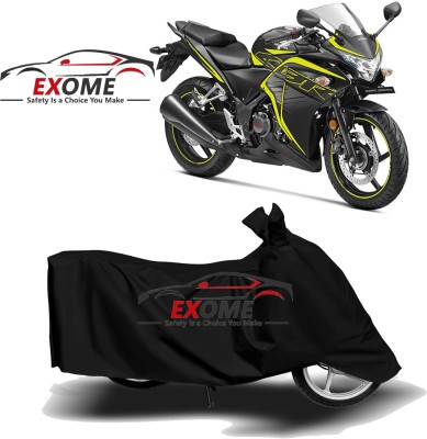 APNEK Two Wheeler Cover for Honda(CBR 250R, Black)