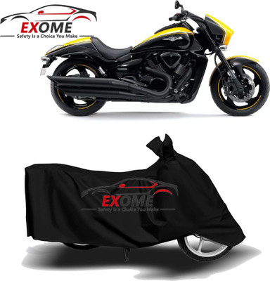 APNEK Two Wheeler Cover for Suzuki(Intruder M1800R, Black)